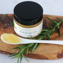 Load image into Gallery viewer, Rosemary and Lemon Face &amp; Lip Sugar Scrub