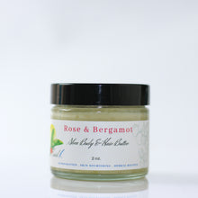 Load image into Gallery viewer, Rose and Bergamot Shea Body and Hair Butter