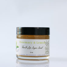 Load image into Gallery viewer, Rosemary and Lemon Face &amp; Lip Sugar Scrub